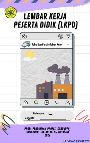 LKPD Suhu dan Perpindahan Kalor
