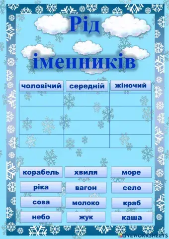 Рід іменників