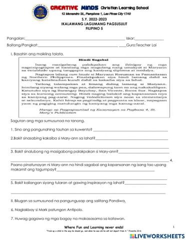 2nd Periodical fil 5