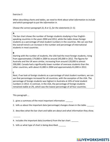 IE2, Unit 1, Writing, Exercise 3