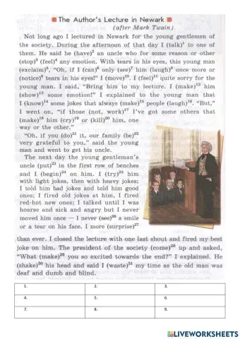 Mark Twain about architecture with humour