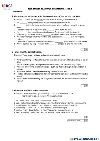 Ef upper file 3 test