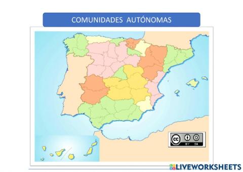 comunidades autónomas