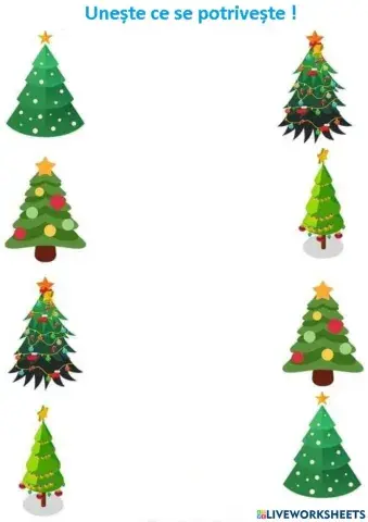 Unește ce se potrivește !