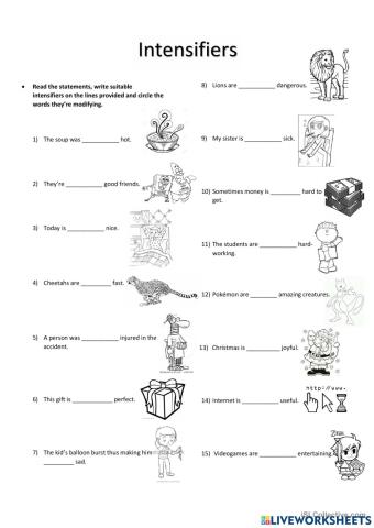 Intensifiers