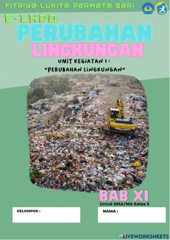 E-LKPD Pertemuan 1 : Perubahan Lingkungan