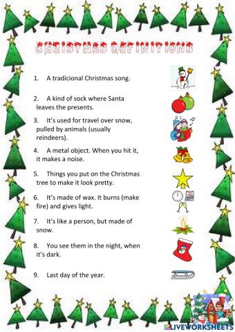 Christmas definitions