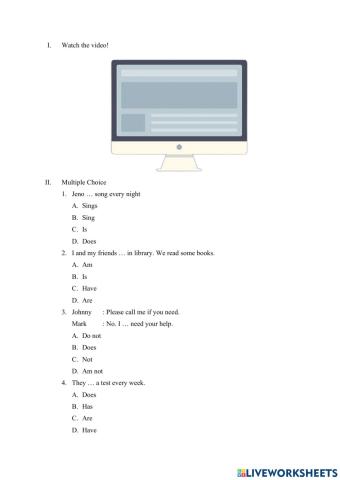 Simple Present Tense
