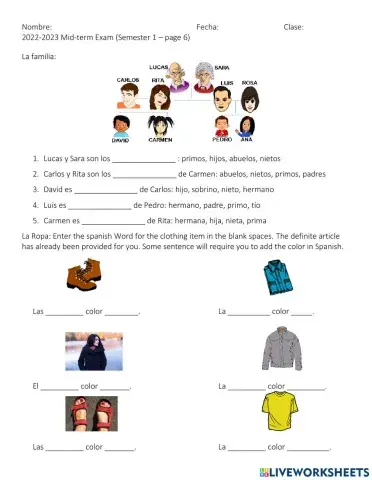 Mid-term Exam page 6