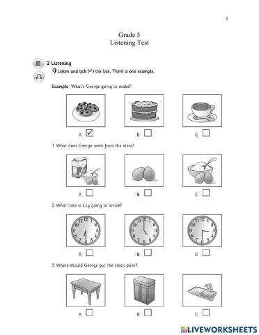 Psp Listening test 2