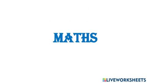 Maths grade 6