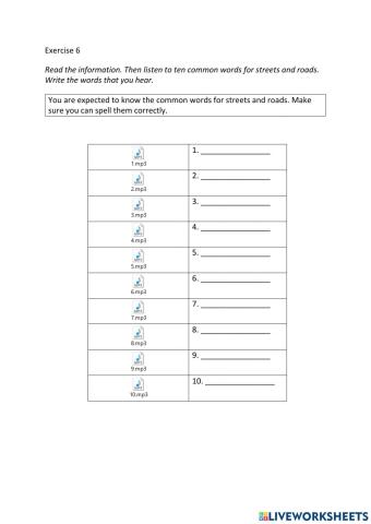 IE3, Unit 1, Listening, Exercise 6