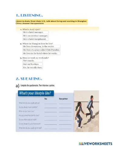 activities: lesson plan