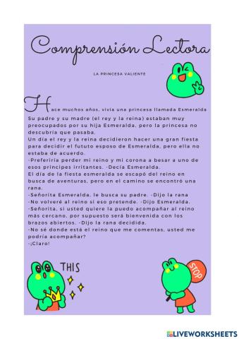 Comprensión Lectora