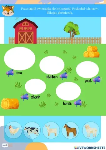 Iws farma nimals unit 6