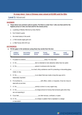 Chinese vase valued at €2,000 sold for €8m - reading