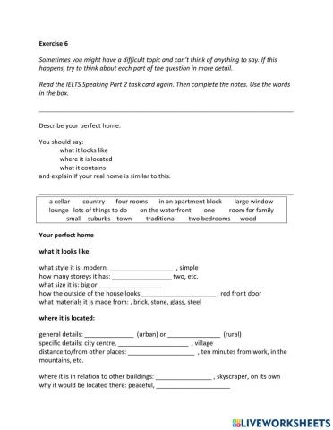 IE2, Unit 1, Speaking, Exercise 6