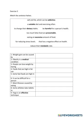 IE3, Unit 2, Grammar and Vocabulary, Exercise 3