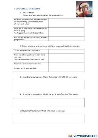 A boy called Christmas