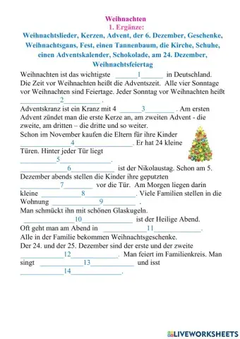 Weihnachten
