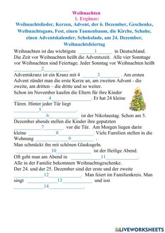 Weihnachten