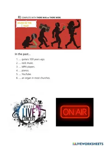 There was-there were