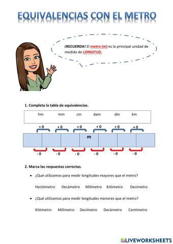 Medidas de longitud