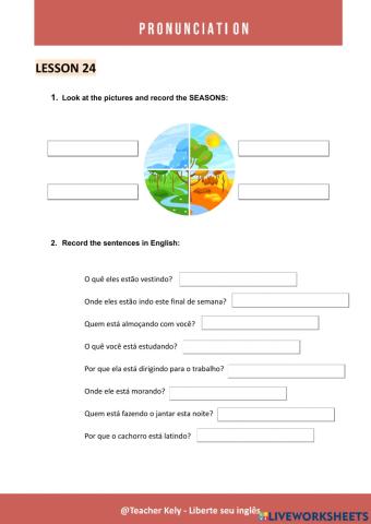 LESSON24-Pronunciation