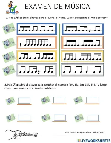 Examen de Música