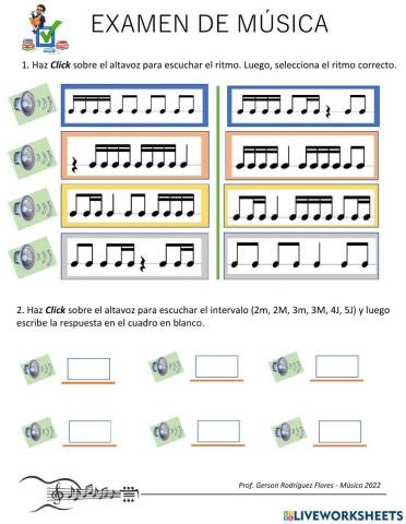 Examen de Música