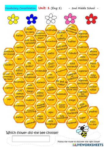 U1 - Engage 1 Vocabulary TestA