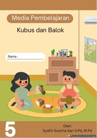 MEDIA PEMBELAJARAN JARING JARING BALOK Flipped Classroom BANGUN RUANG