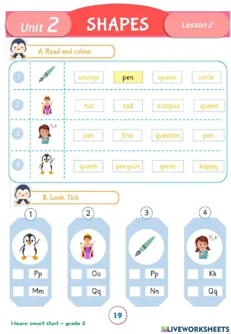 Smart start grade 2 unit 2 shapes