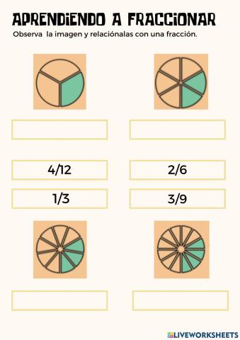 APRENDIENDO A FRACCIONAR