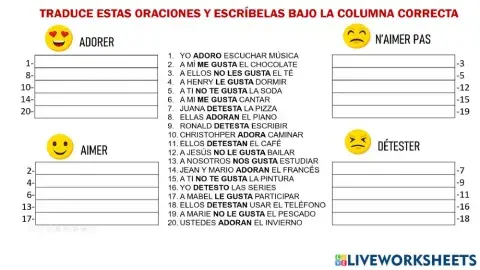 Les opinions et les goûts