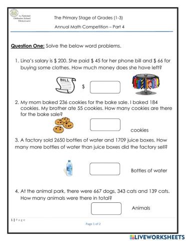 Math competition part 4