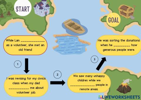 Unit 4: Grammar - Past simple vs. Past continuous with When and While