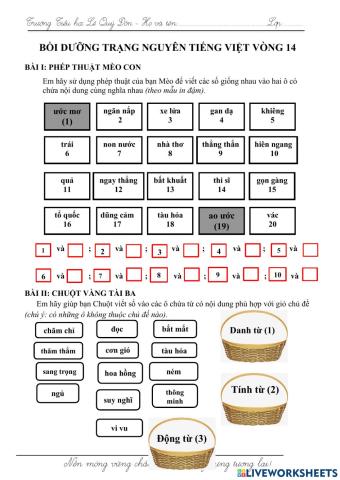 Trạng nguyên Tiếng Việt