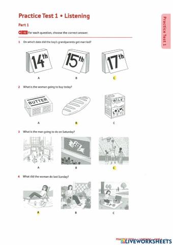 Listening-past simple