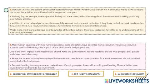 Unit 9 - Culture - Activity 2