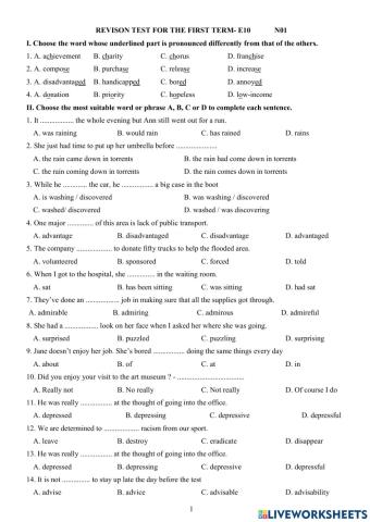 E10- global success- revision 1