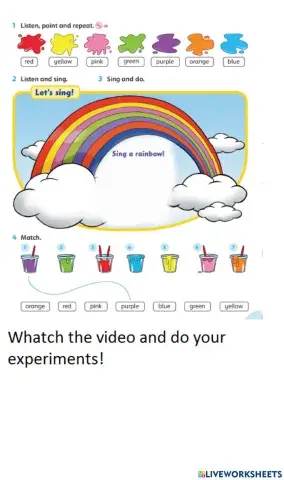 Project time. Rainbow.