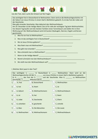 Weihnachten in Deutschland