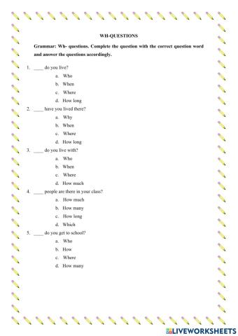 WH Questions
