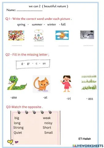 We can 2 ( Beautiful nature )