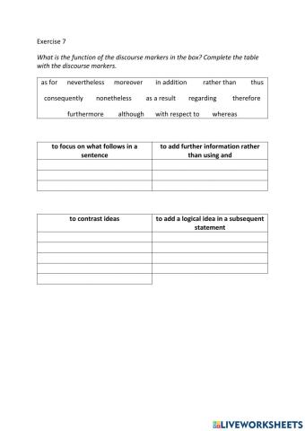 IE3, Unit 2, Writing, Exercise 7