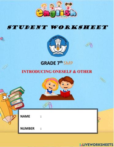 Self-Introduction for Grade 7