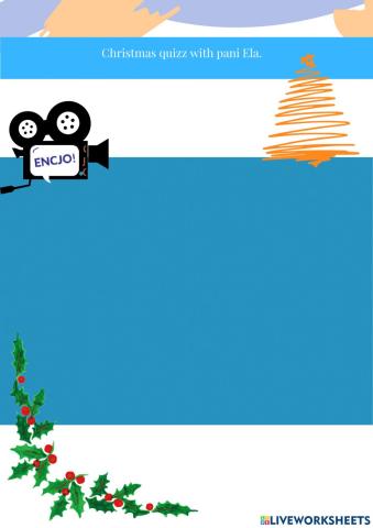 Christmas quizz encjo