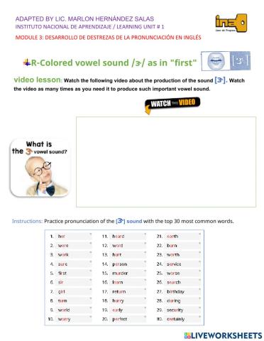 Pronunciation stressed and untressed syllables