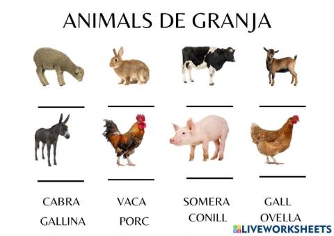 Animals de granja